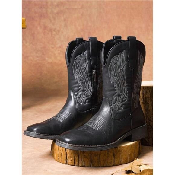Other Brand New Mens Cowboy Black Boots Poshmark — free download